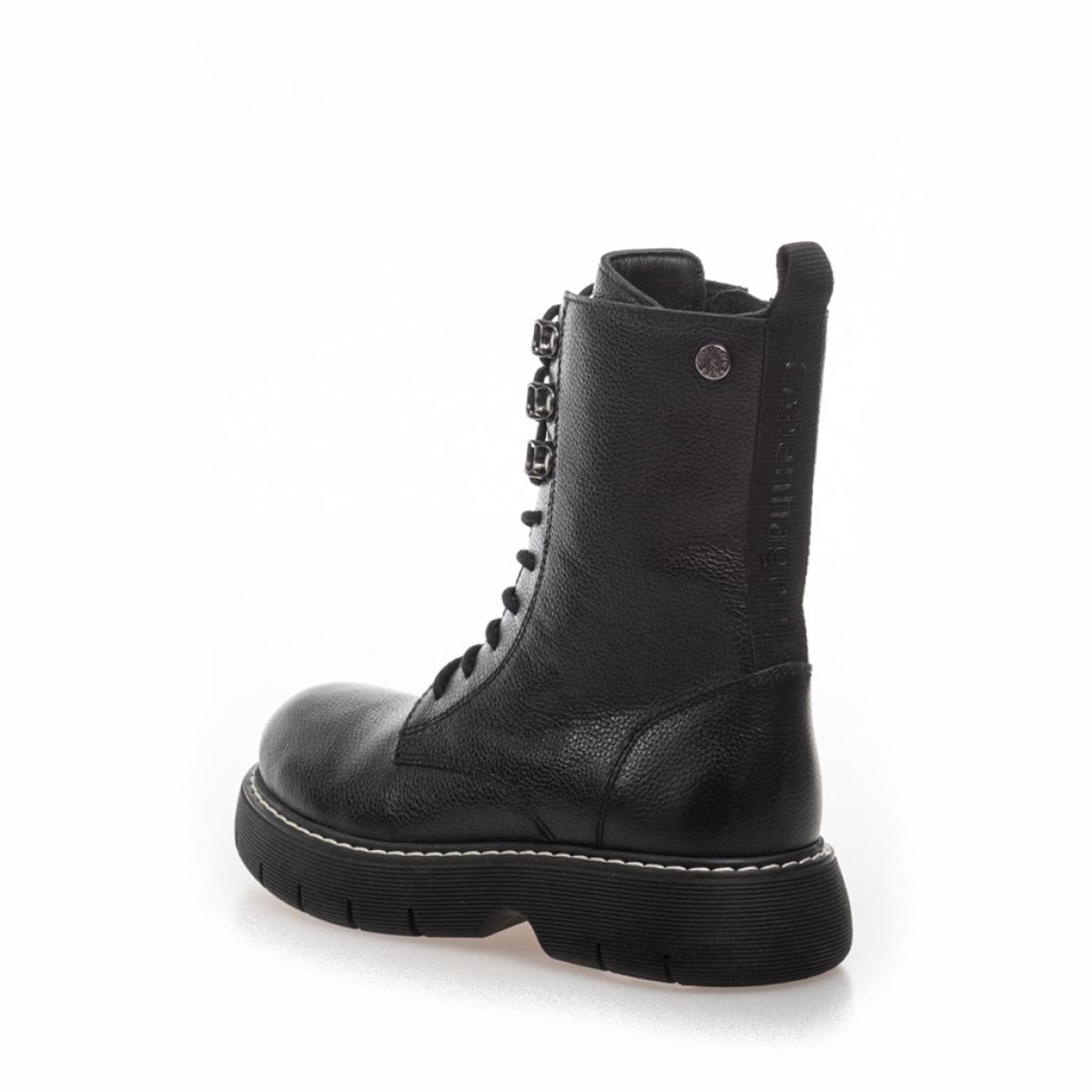 Slippers Women Sophie Girl (Wr) - Black Handcrafted Copenhagen Shoes - 3