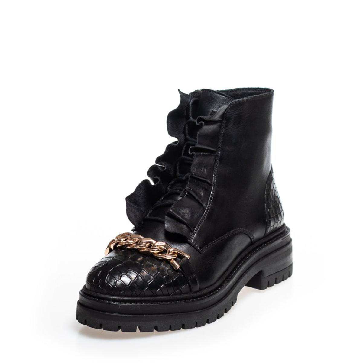 Artisan Women Copenhagen Shoes Pretty Me - Black Ankle Boots - 1