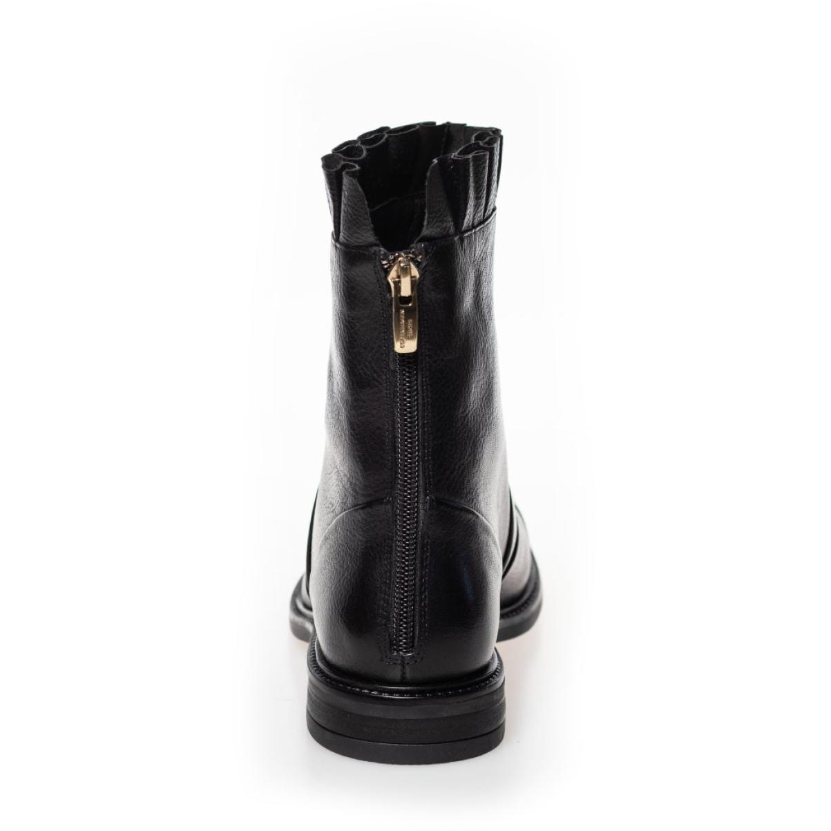 Ankle Boots Margaret - Black W/Patent Toe Top Copenhagen Shoes Women - 3