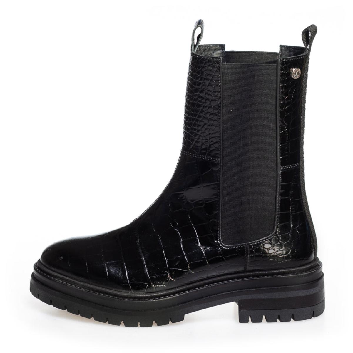Ankle Boots Copenhagen Shoes Glorie Girl - Black Croco Budget Women