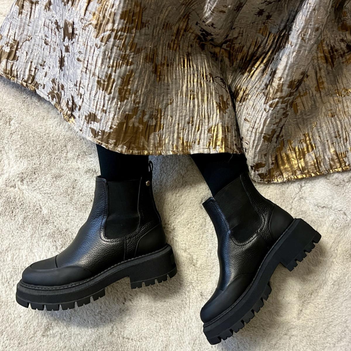Women Manifest Sally Girl Low - Black Copenhagen Shoes Ankle Boots - 1