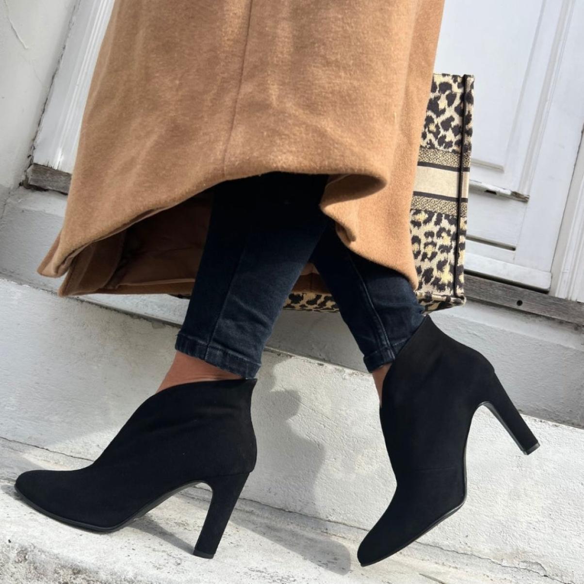 Functional Copenhagen Shoes Sus 21 - Black Women Ankle Boots - 1
