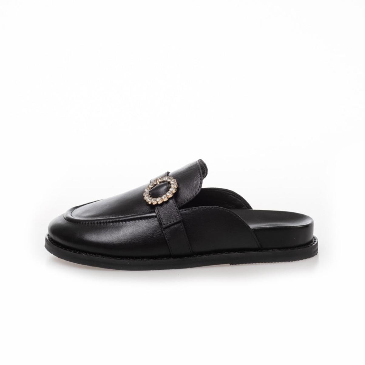 Women Loafers Walk And Shine - Black Copenhagen Shoes Limited Time Offer
