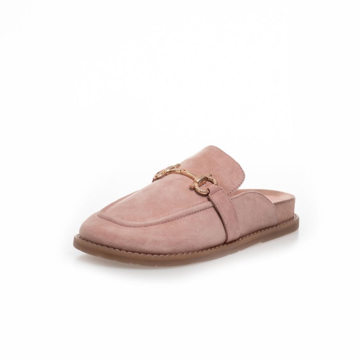 Loafers Made-To-Order Copenhagen Shoes Who I Am - Suede - Papaya Women - 1