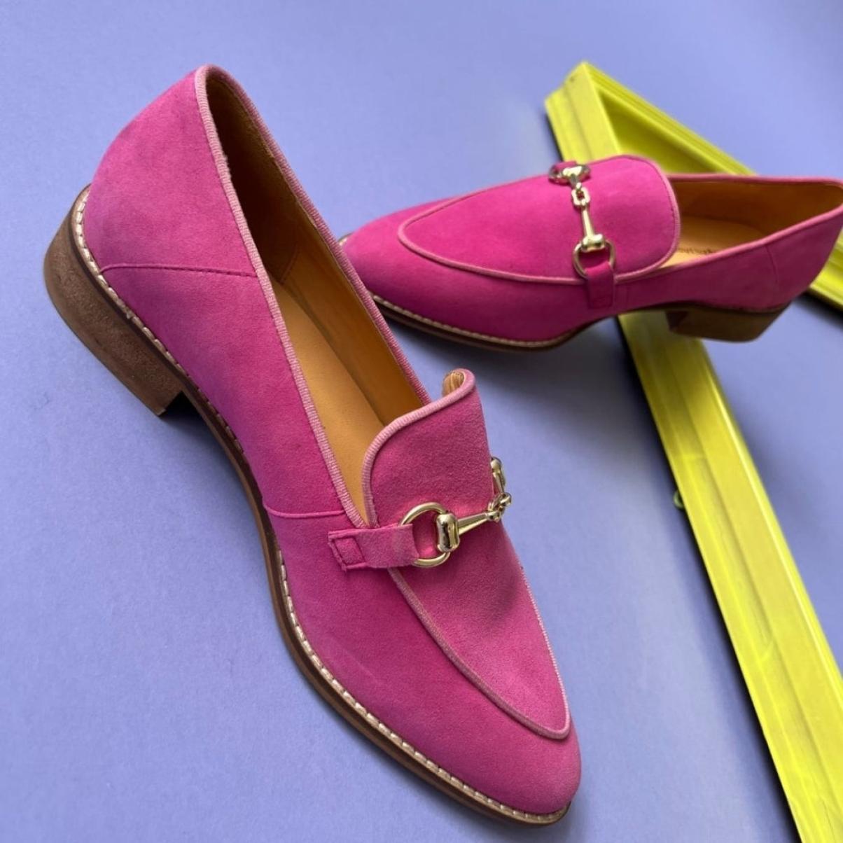 Women Quality Copenhagen Shoes Vibes - Fuxia Loafers - 1