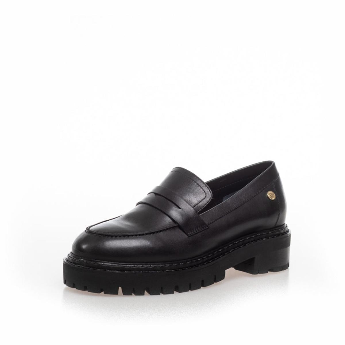 Copenhagen Shoes New Original Loafer 22 (Plain) - Black Loafers Women - 1