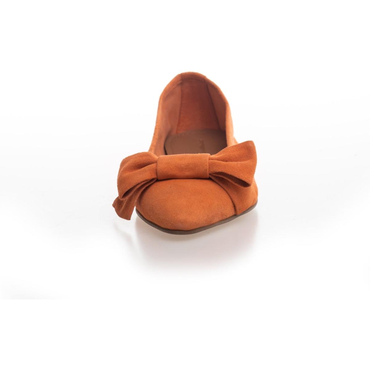 Women Copenhagen Shoes Lowest Price Guarantee Time On My Own - Orange Ballerina - 1