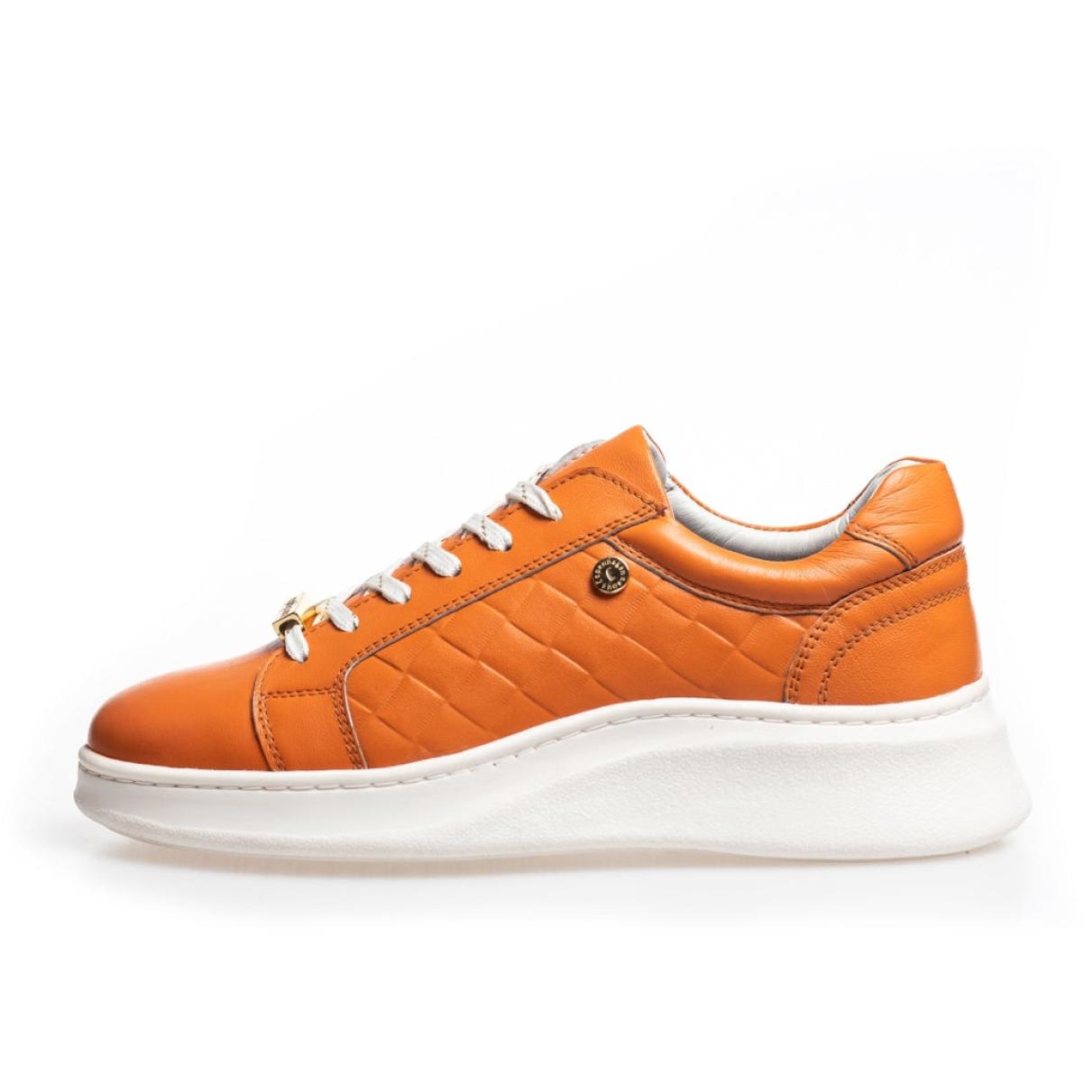 Sneakers Love - Burnt Orange Sneakers Relaxing Copenhagen Shoes Women