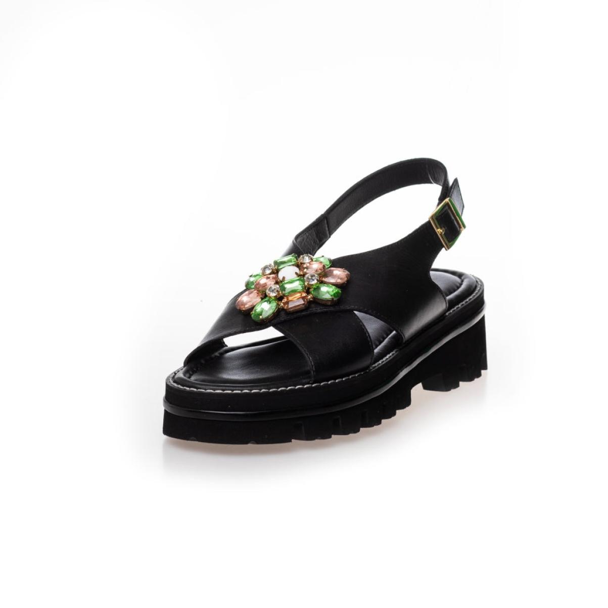 Love And Pearls - Black Copenhagen Shoes Sandals Professional Women - 1