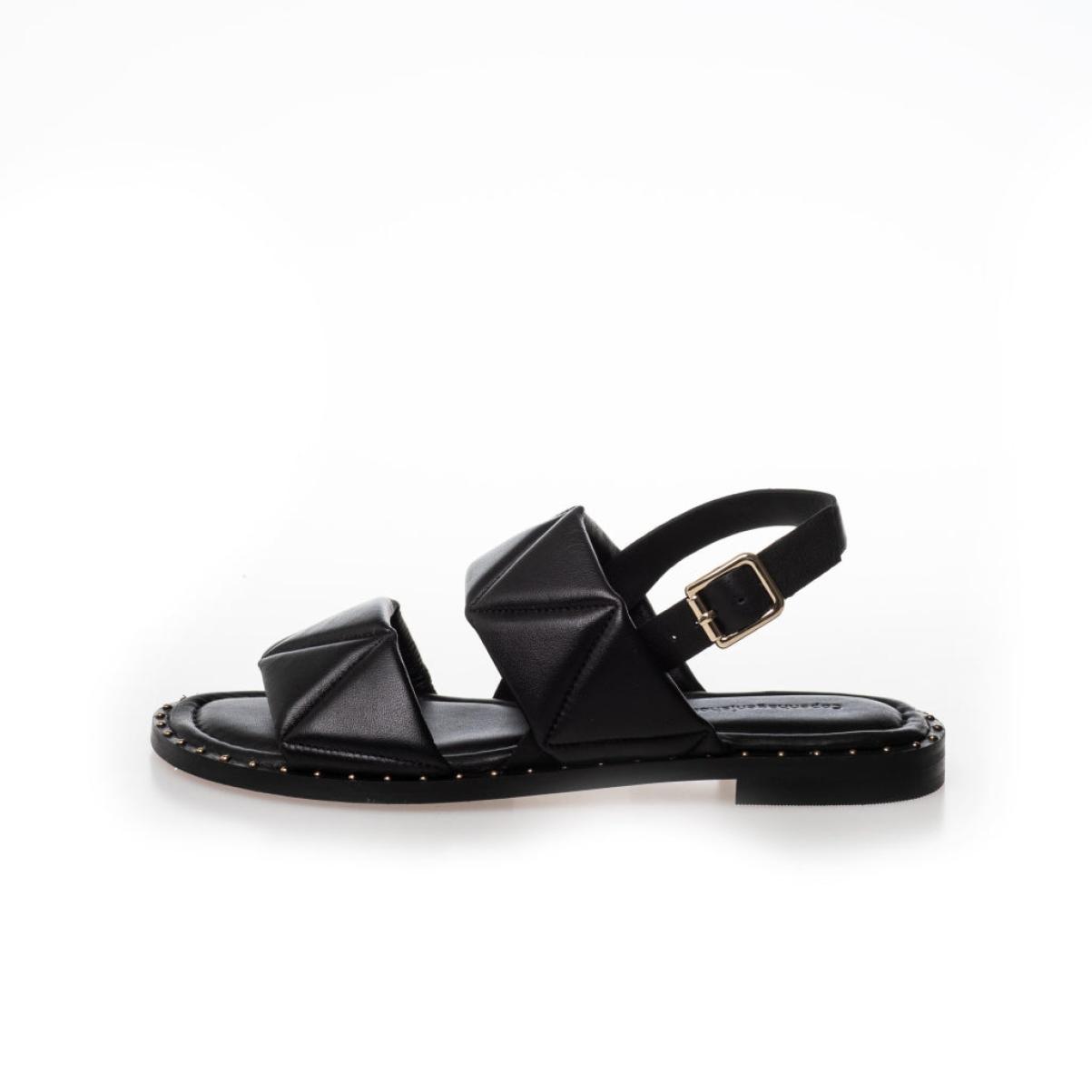 Women Sandals Copenhagen Shoes Just Because - Black Elegant