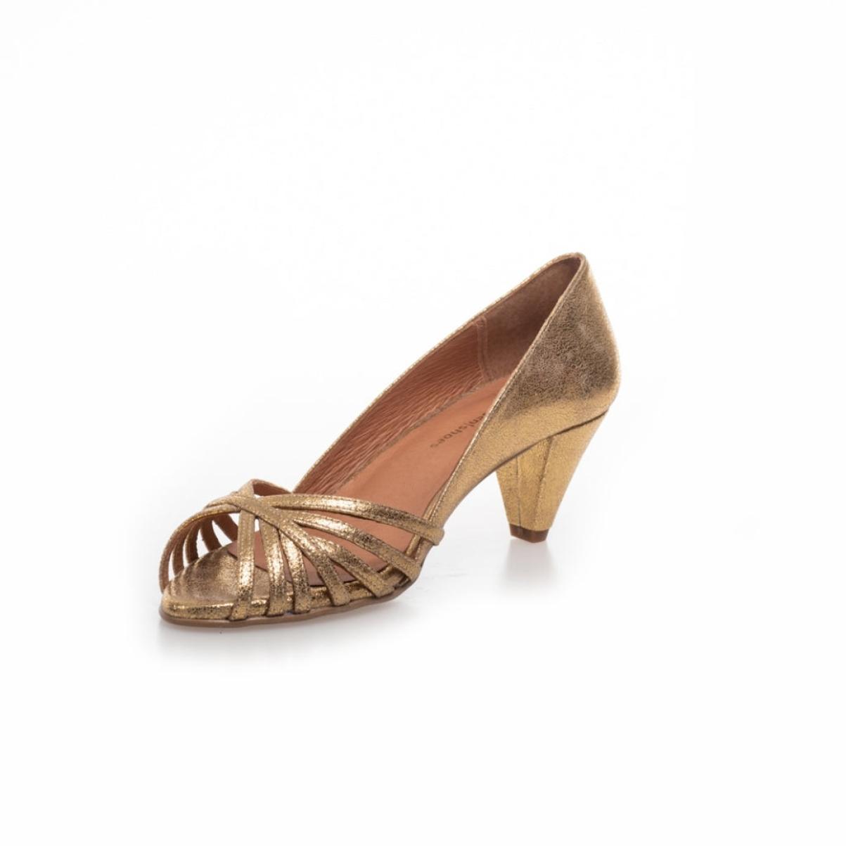 Copenhagen Shoes Reliable All I Need - Gold Women Sandals - 2
