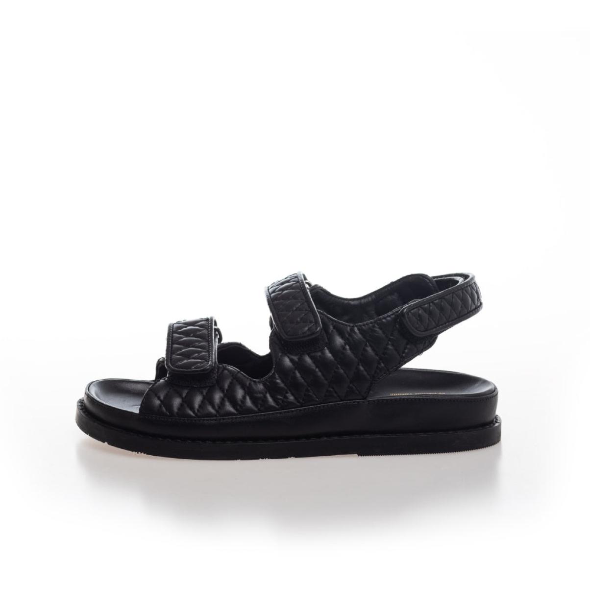 Sandals Women Copenhagen Shoes Modern Luxury Patent - Black - 1