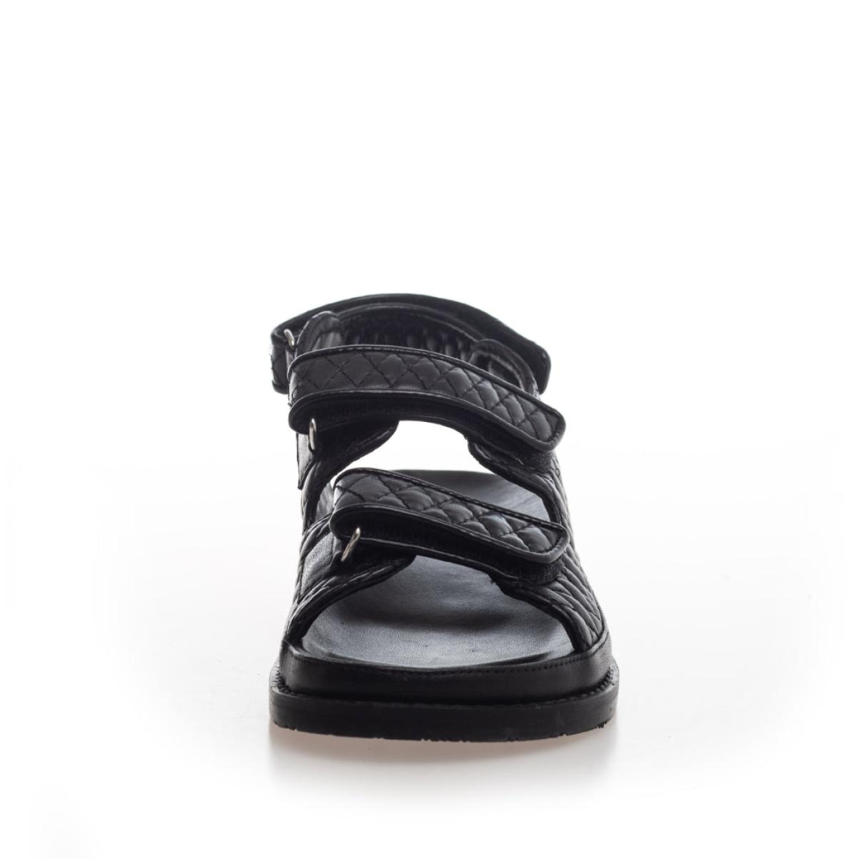 Sandals Women Copenhagen Shoes Modern Luxury Patent - Black - 2