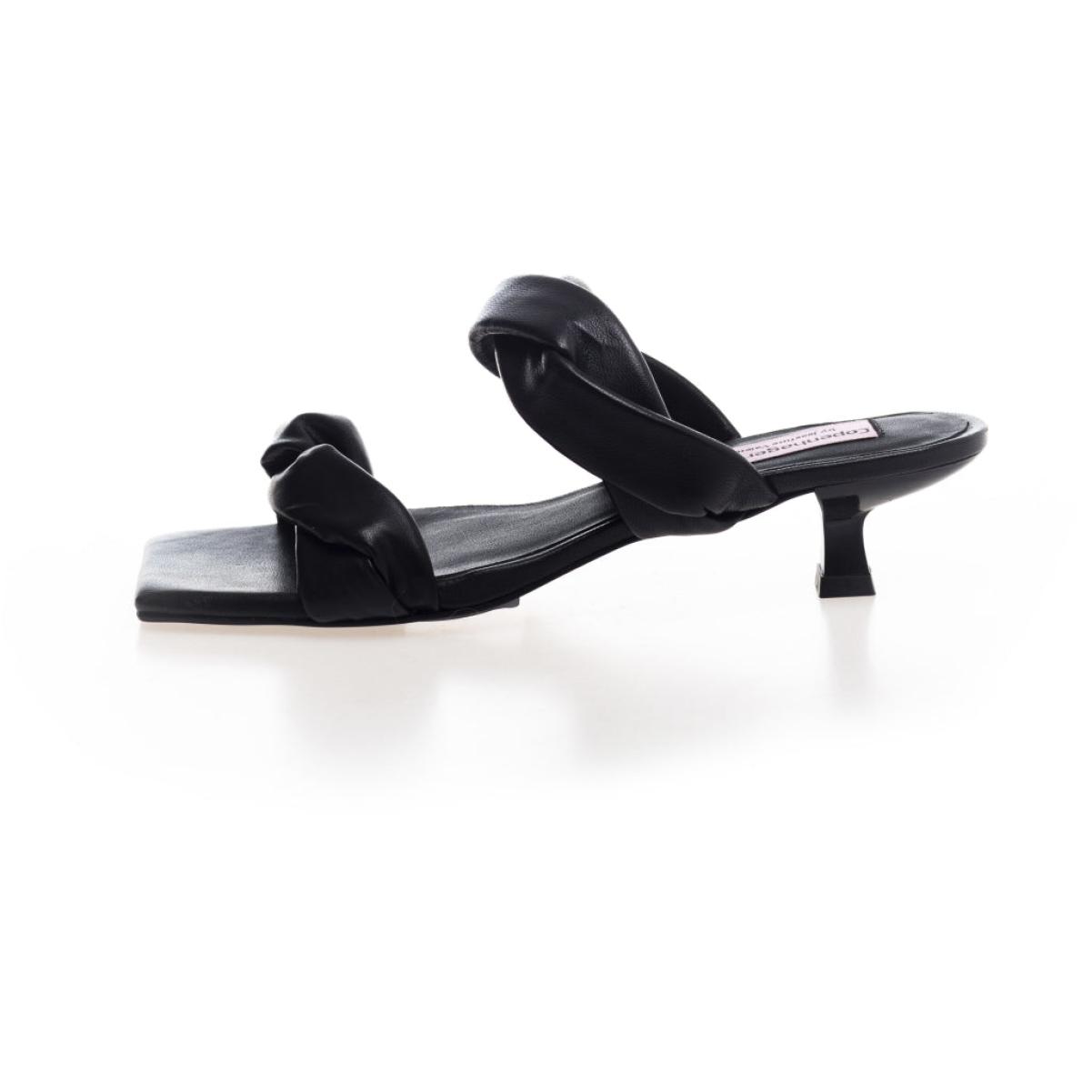 Copenhagen Shoes Smart Women Sunshine - Black Leather Sandals