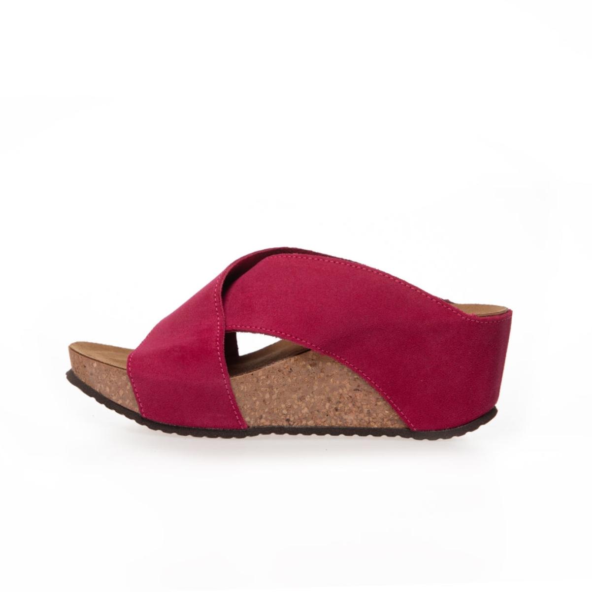 Frances 23 Suede - Pink Purple Sandals Copenhagen Shoes Women Sleek