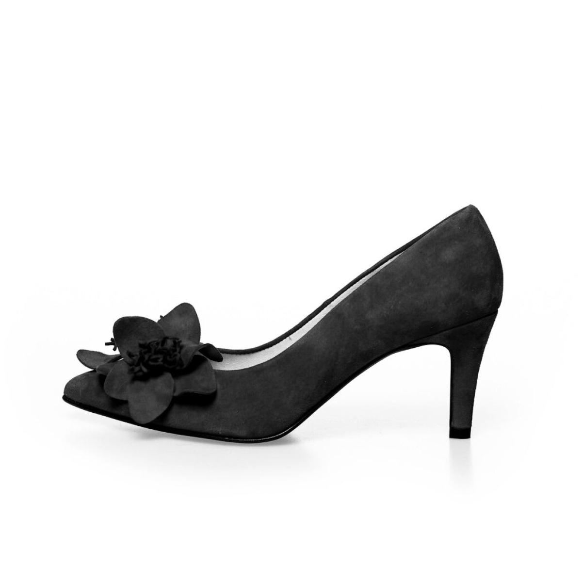 Women Flower - Black Sale Stilettos & High Heels Copenhagen Shoes