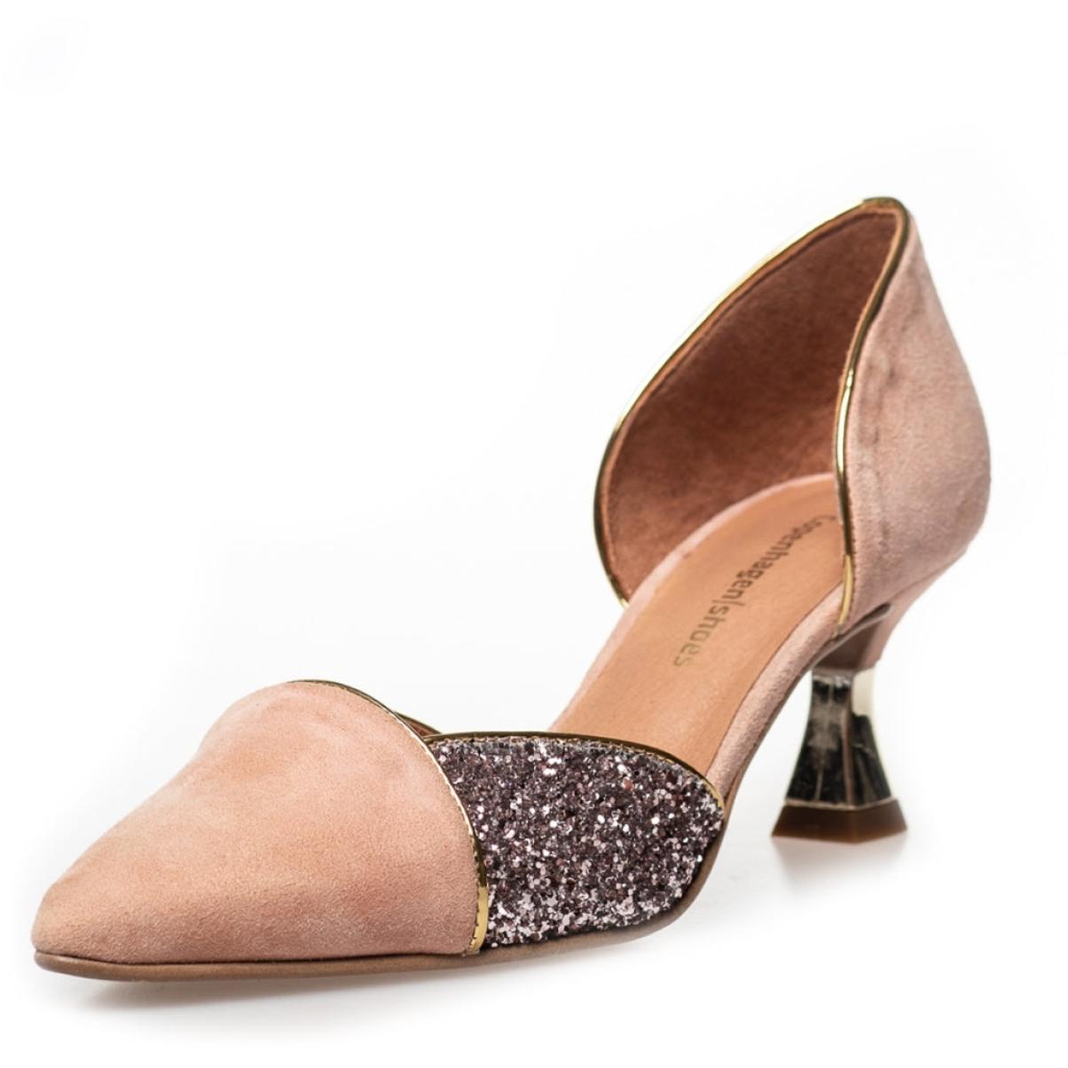 Copenhagen Shoes Paris - Glitter - Nude Multi Stilettos & High Heels Women Secure - 1