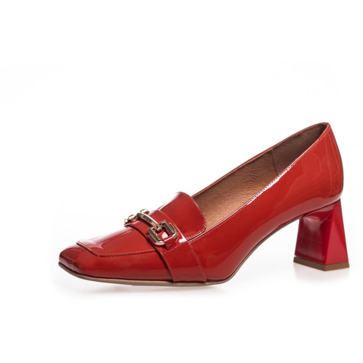 Closeout Copenhagen Shoes London - Coral Red Women Stilettos & High Heels - 1