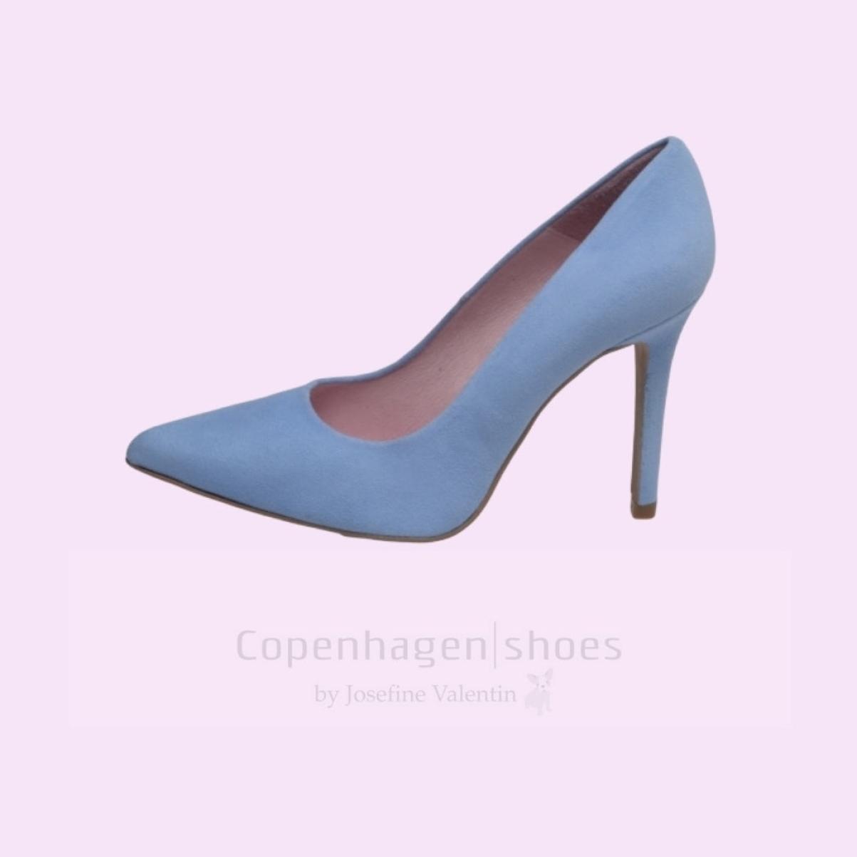 Trendy Women Stilettos & High Heels Sky- Copenhagenshoes By Josefine Valentin - Baby Blue Copenhagen Shoes