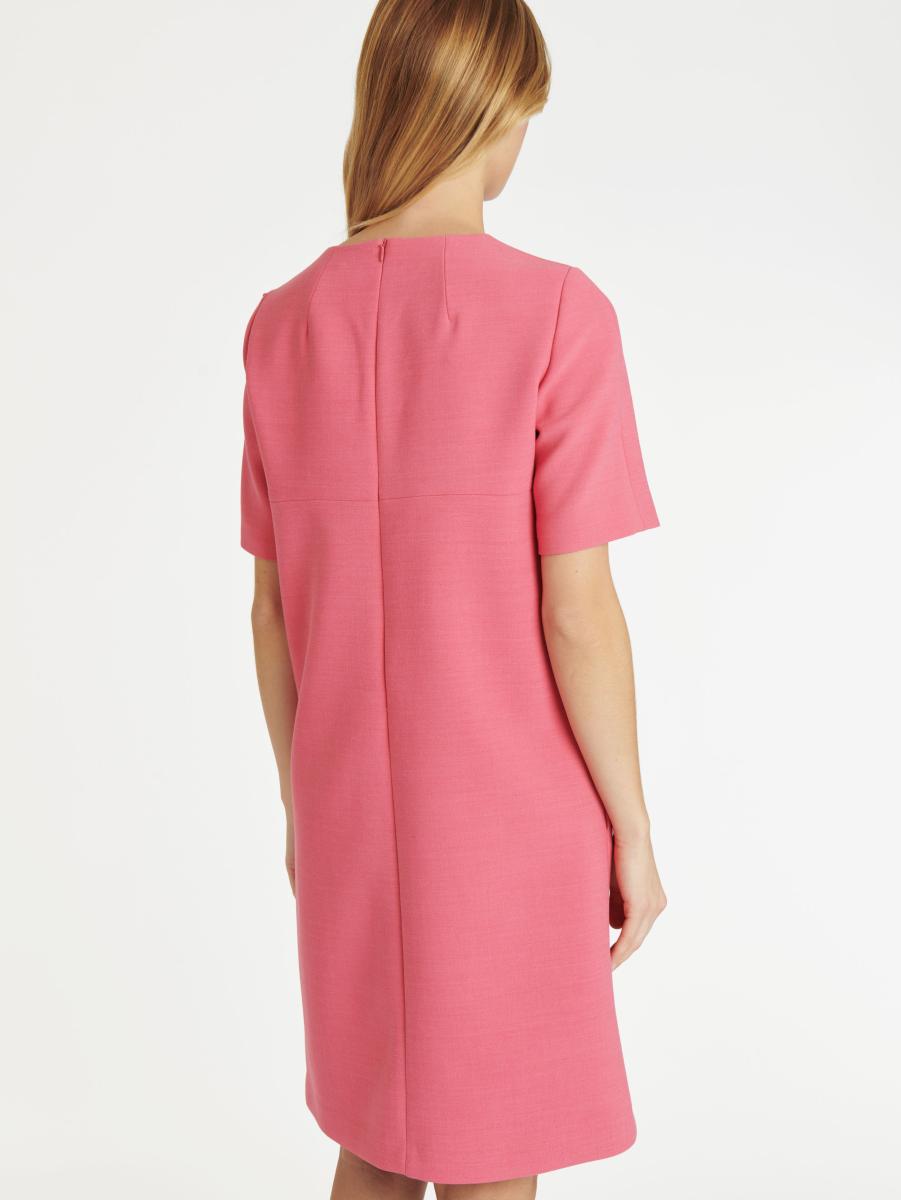 Pink Dresses Paule Ka Women Woven Dress - 3