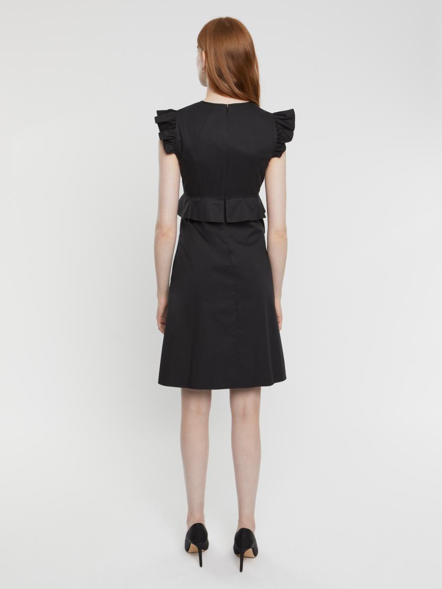 Dresses Cotton-Poplin Dress Noir Paule Ka Women - 3