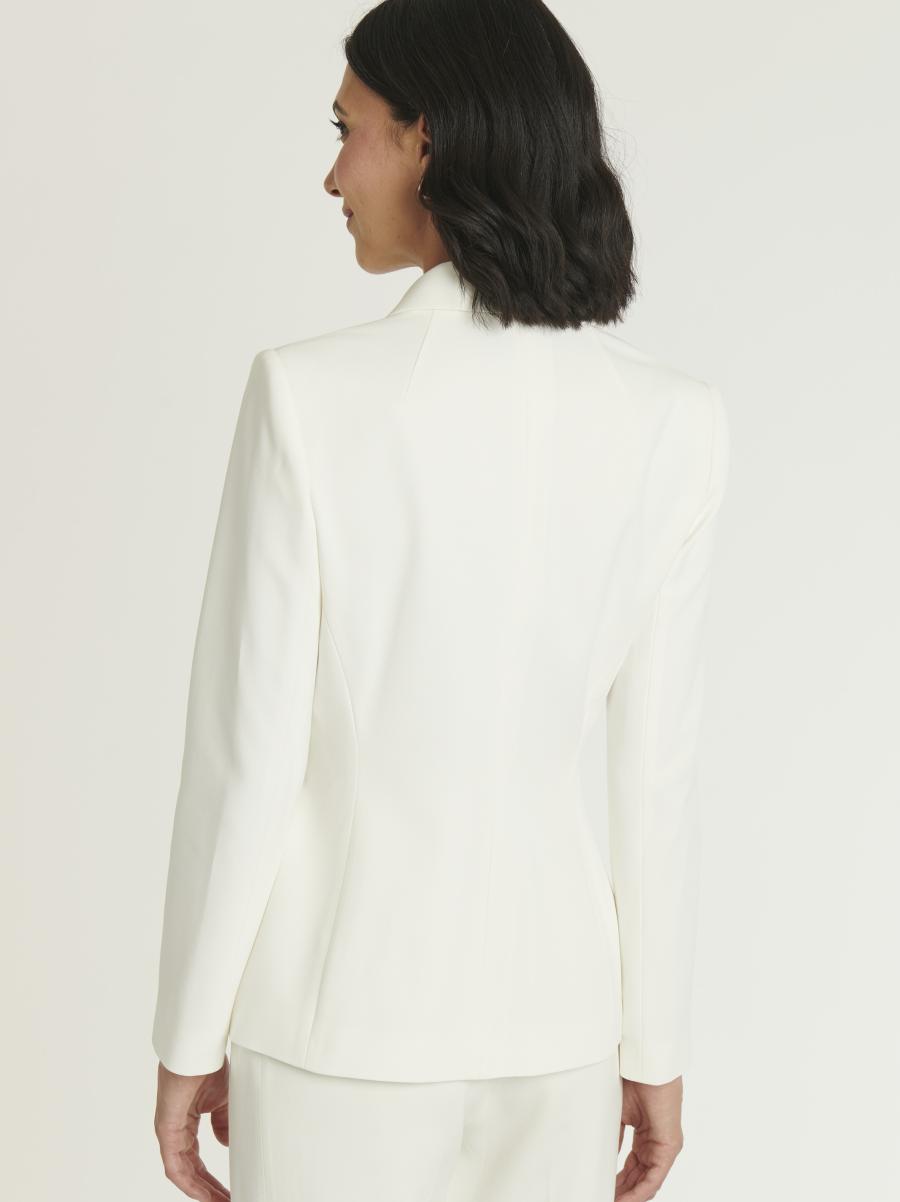 Women Jackets Off White Paule Ka Woven Suit Jacket - 3