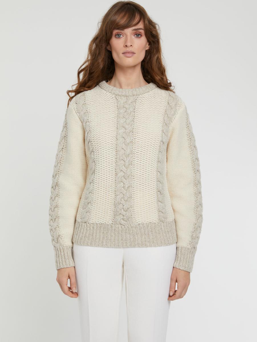 Knitted Sweater Camel Paule Ka Women Knitwear - 2