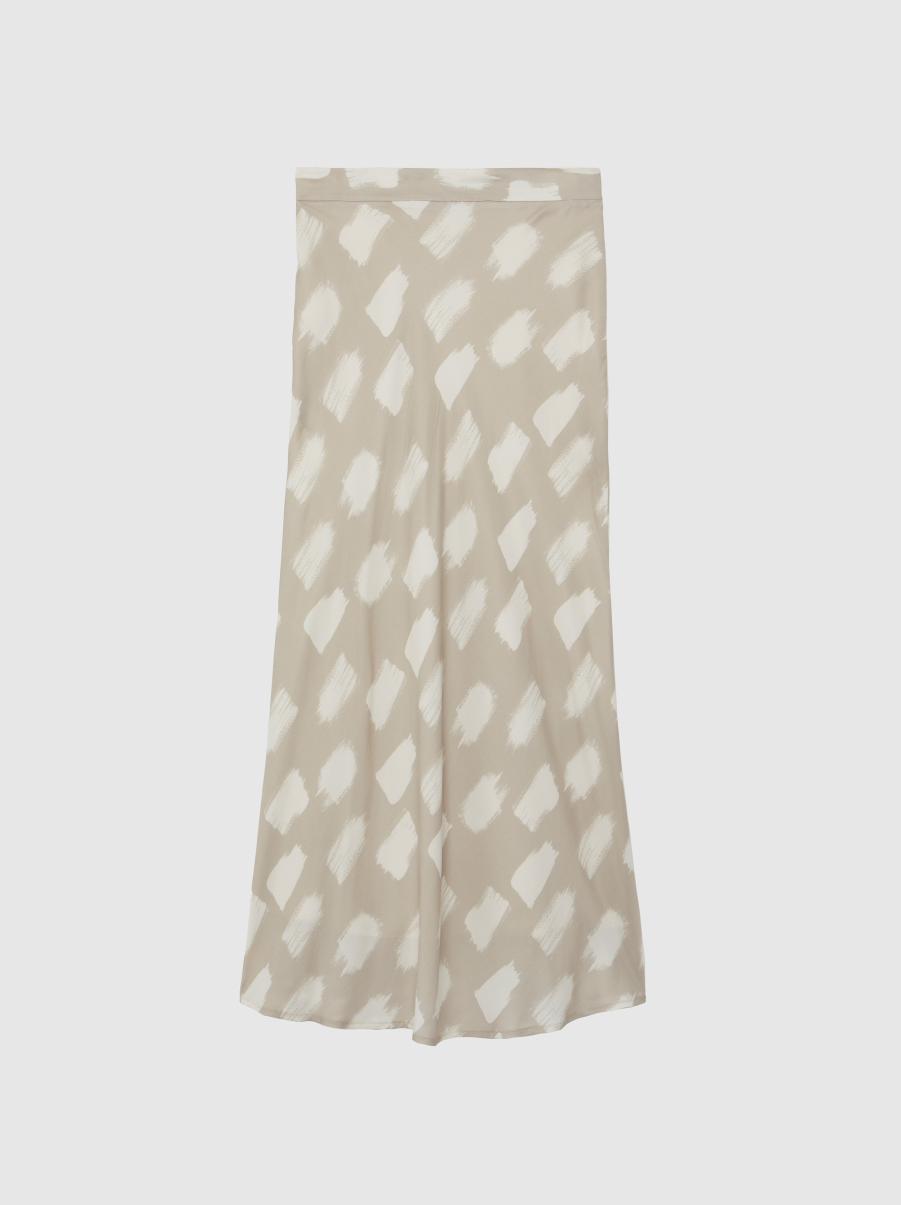 Woven Skirt Skirts Mastic / Blanc Casse Paule Ka Women - 4