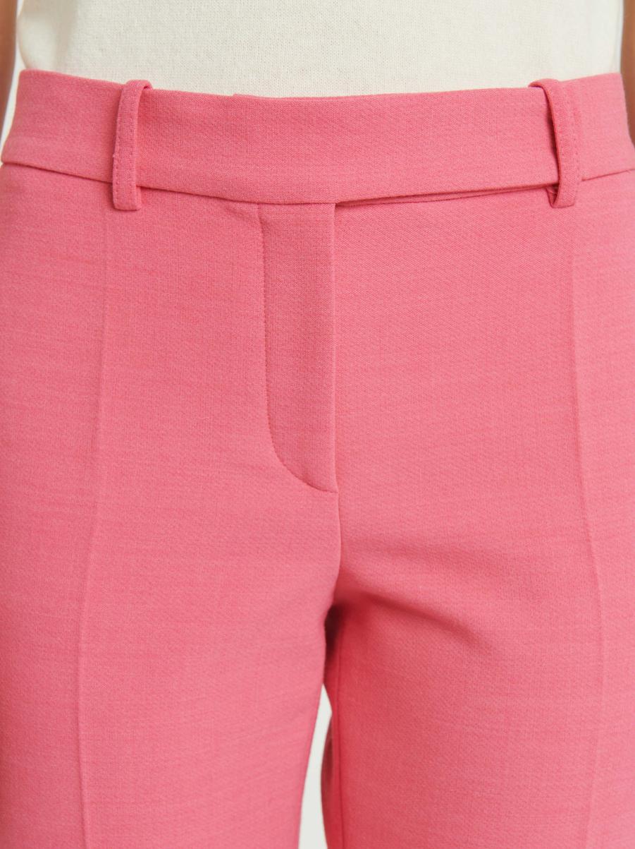 Women Trousers And Jeans Pink Paule Ka Woven Pants - 1