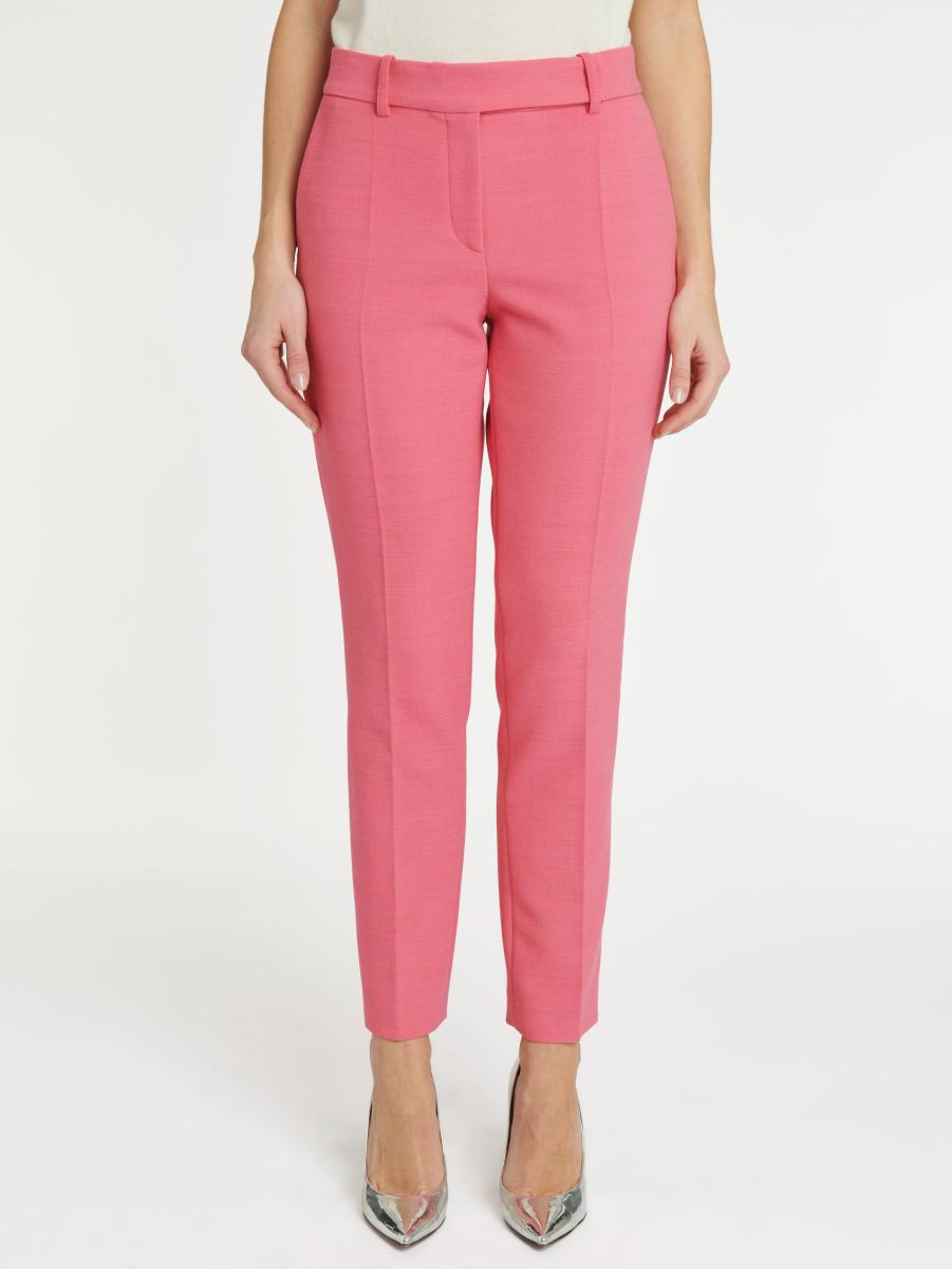 Women Trousers And Jeans Pink Paule Ka Woven Pants - 2