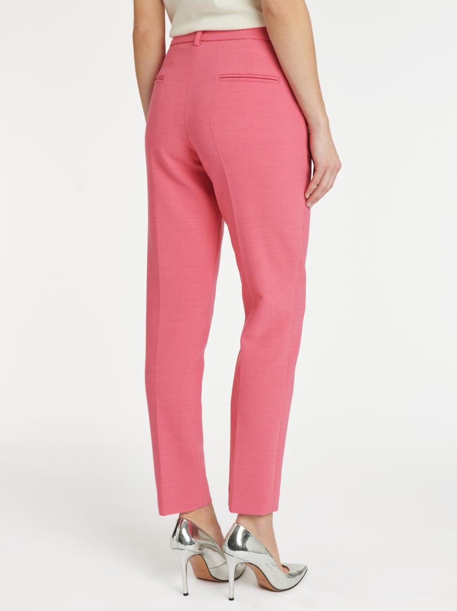 Women Trousers And Jeans Pink Paule Ka Woven Pants - 3