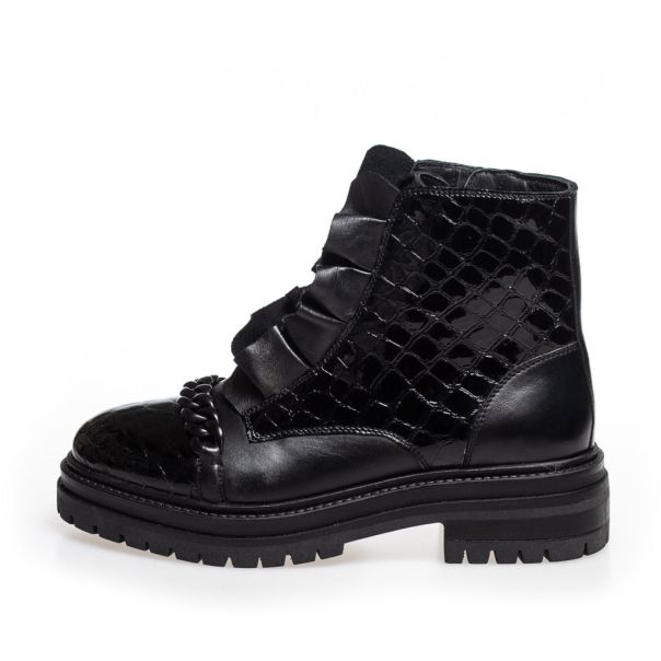 Pretty Rocks - Black Craft Ankle Boots Women Copenhagen Shoes