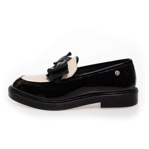Women Intuitive Like Going Out - Black / Off White / Black Loafers Copenhagen Shoes