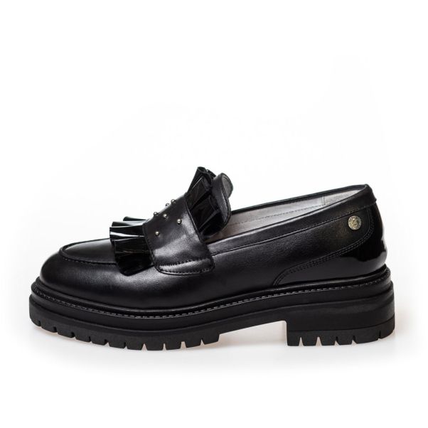 Loafers Smile And Fly - Black Copenhagen Shoes Women Practical