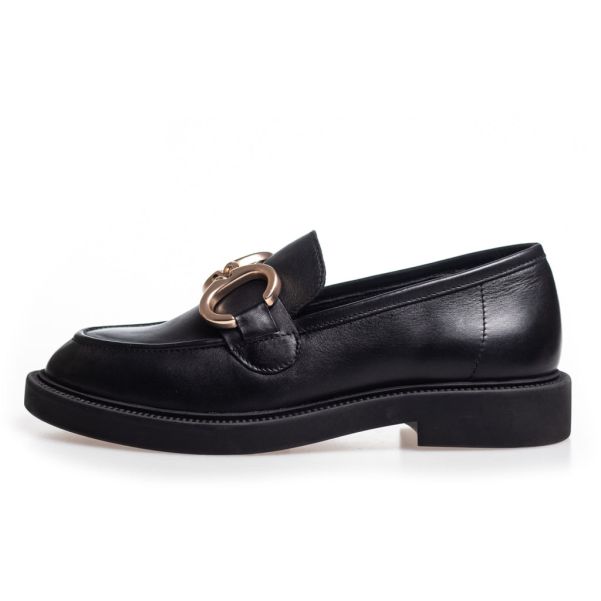 Women Lowest Ever Loafers Copenhagen Shoes Come With Me - Black