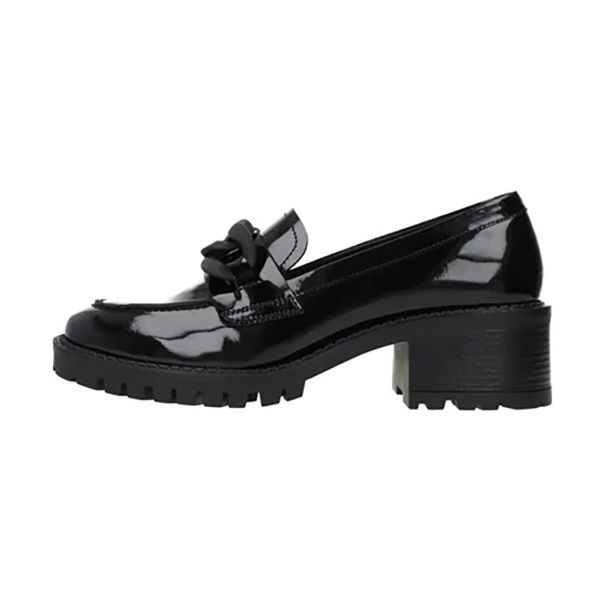 Loafers Rainbow - Black Patent Women Elegant Copenhagen Shoes
