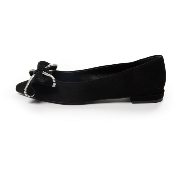 By Me - Black Copenhagen Shoes Women Comfortable Ballerina