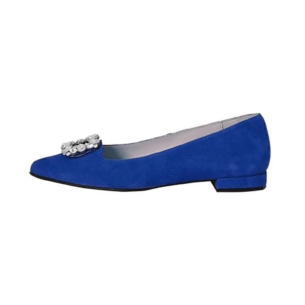 Copenhagen Shoes Women Ballerina Buy Fairytales - Electric Blue (Azul Fluo)