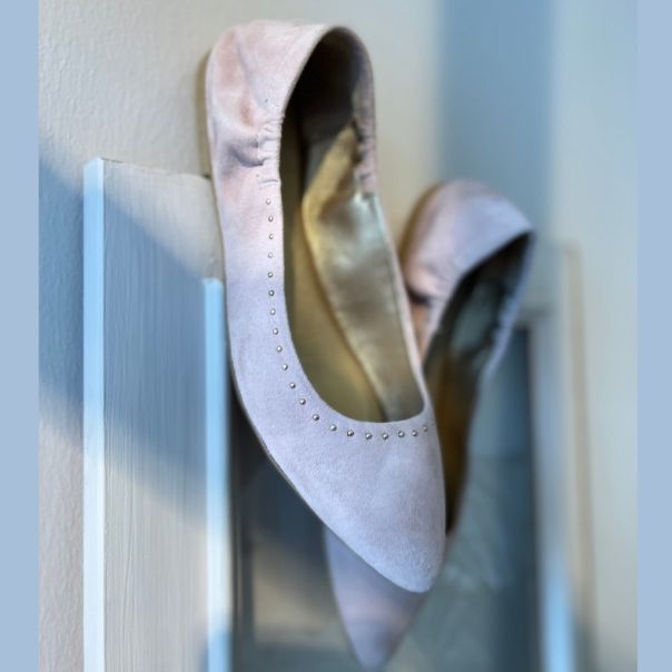 Women Ballerina Suede - Rose Blossom Ballerina Copenhagen Shoes Coupon