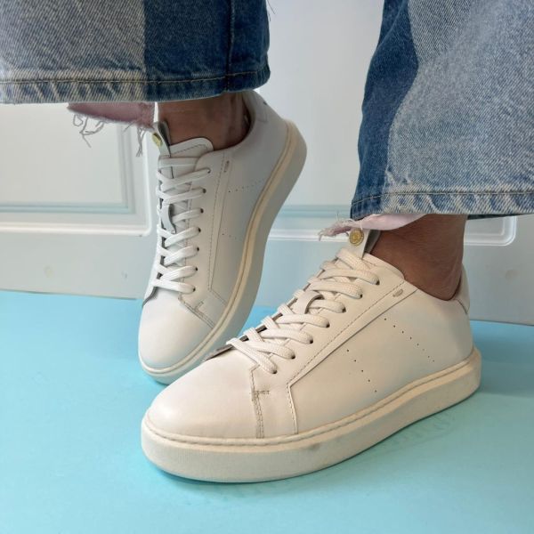 Keep Going - White Sneakers Women Ergonomic Copenhagen Shoes