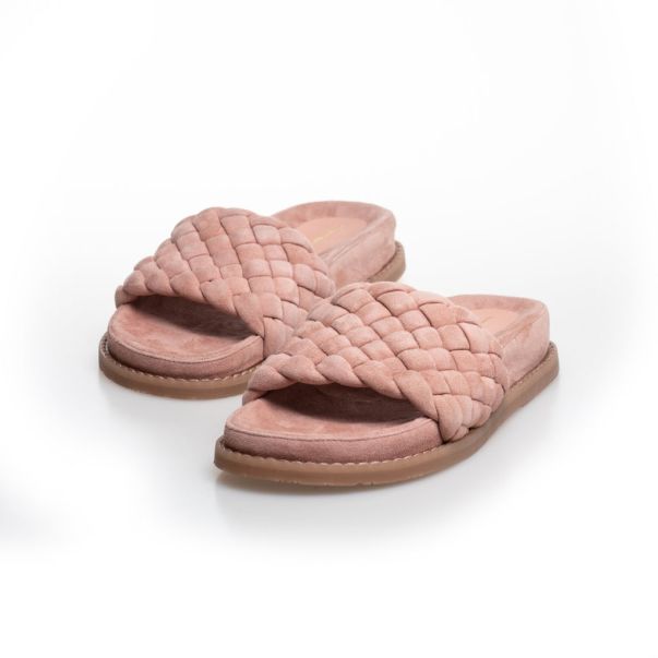 Women Copenhagen Shoes Sandals Inexpensive Magic Comes Suede - Rose