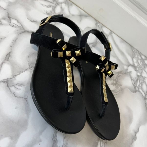 Copenhagen Shoes Women Sandals Jenna - Black Elegant