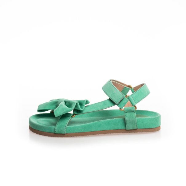 Offer Sandals Sky And Diamonds 23 Suede - Pale Green (Freshia) Copenhagen Shoes Women