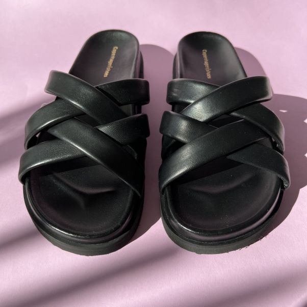 Soul Black - Black Women Sandals Copenhagen Shoes Reliable