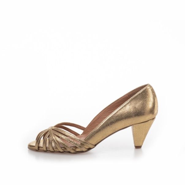 Copenhagen Shoes Reliable All I Need - Gold Women Sandals