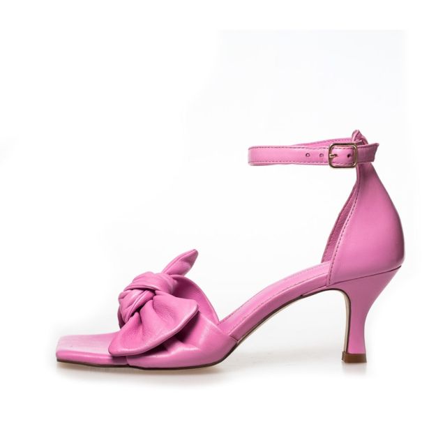 Dancing 23 Pink Leather - Pink Sandals Women Copenhagen Shoes Smart