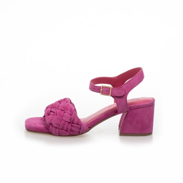 Copenhagen Shoes Sandals Women Exclusive Offer Feel It - Suede - Pink