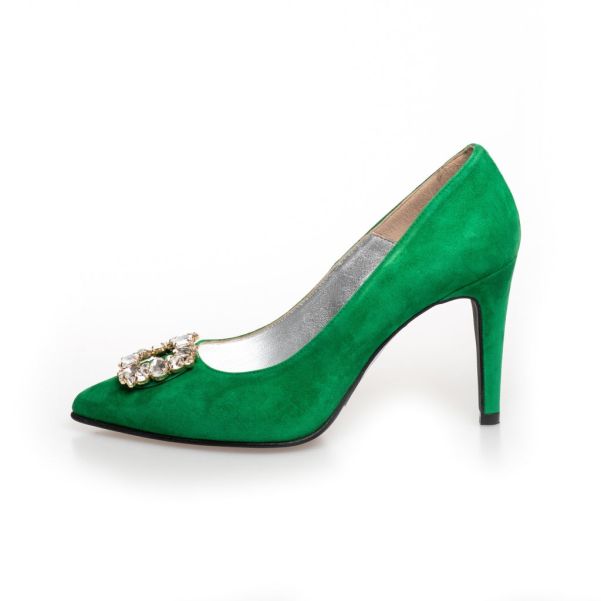 Women Copenhagen Shoes Stilettos & High Heels Cozy La - Green Jeally Bean