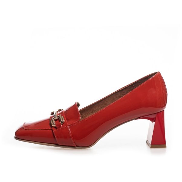 Closeout Copenhagen Shoes London - Coral Red Women Stilettos & High Heels